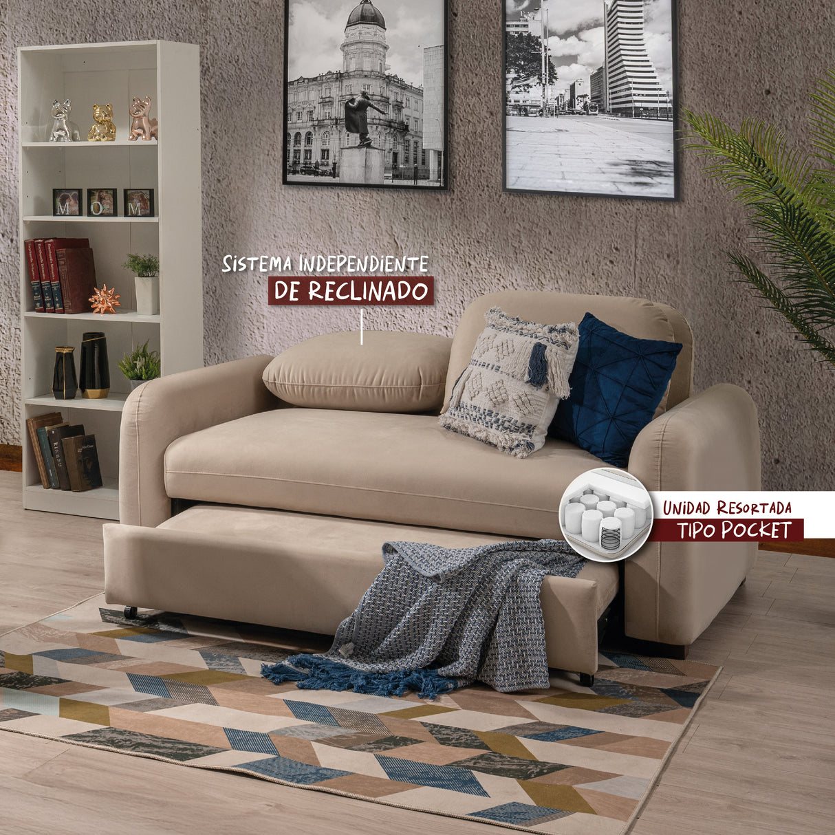 Sofá Cama Orvietto 2P