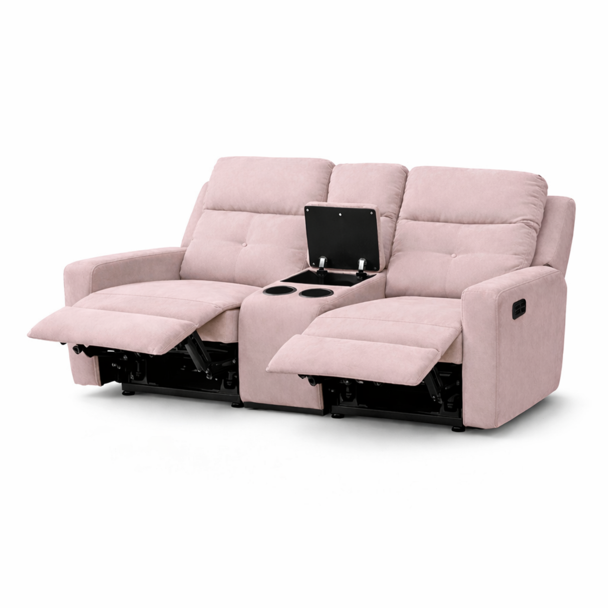 Sofá Tacio Reclinable con Consola 2P