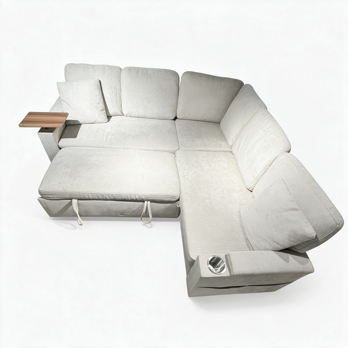 Sala en L Kasha con Sofá Cama / Almacenamiento