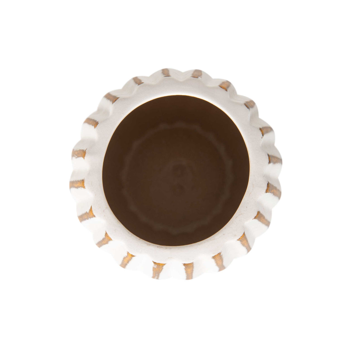 Florero Vintage Blanco Alto