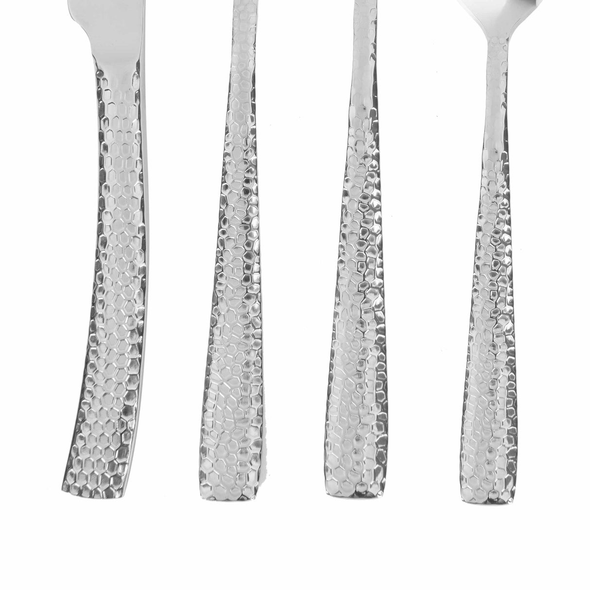 Juego de Cubiertos 4 Piezas Plata