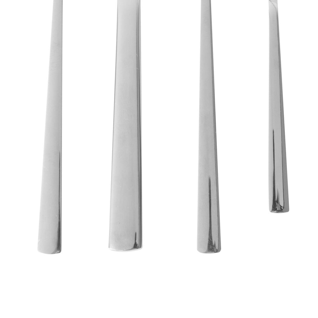 Juego de Cubiertos 4 Piezas Plata Brilla