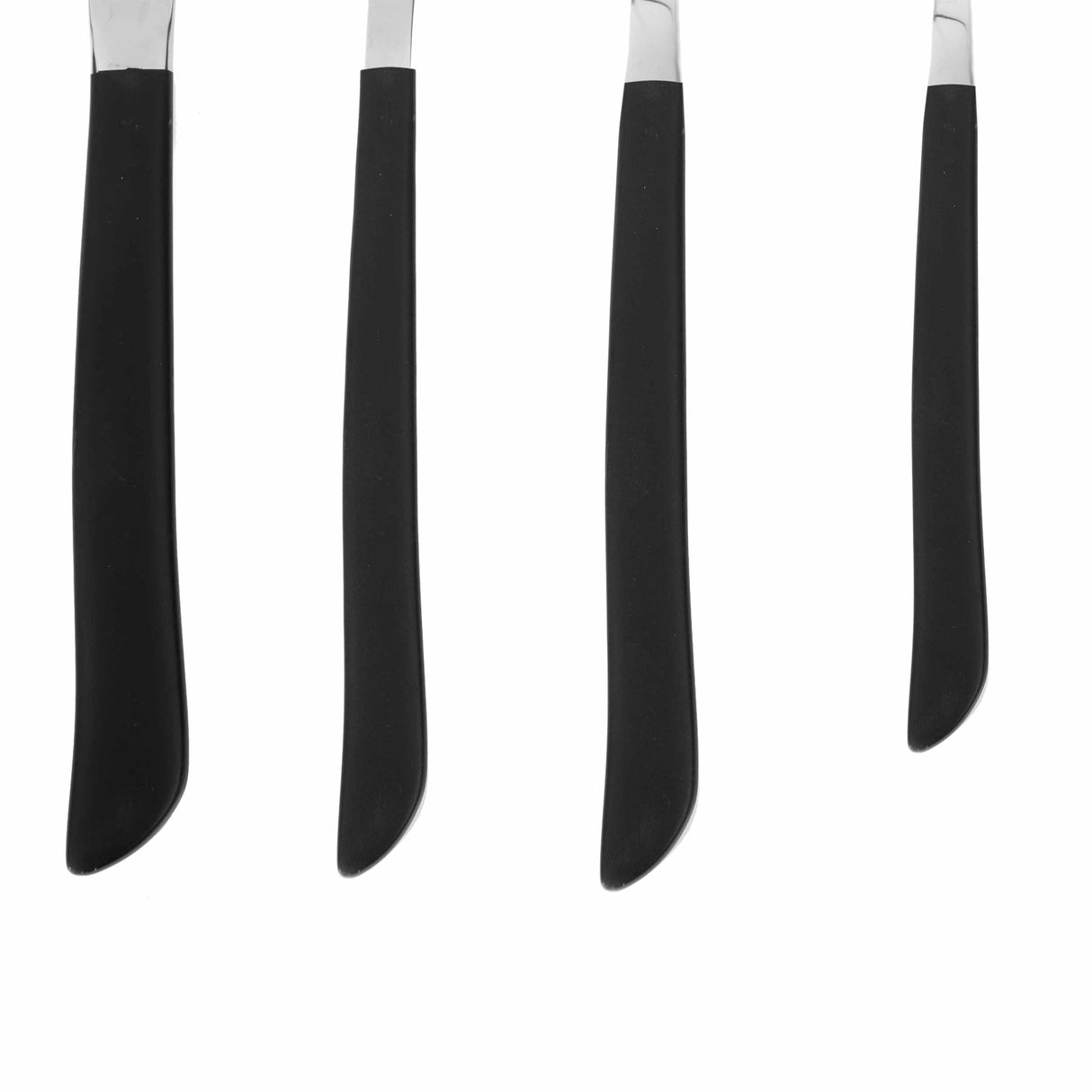 Juego de Cubiertos 4 Piezas Plata Mango