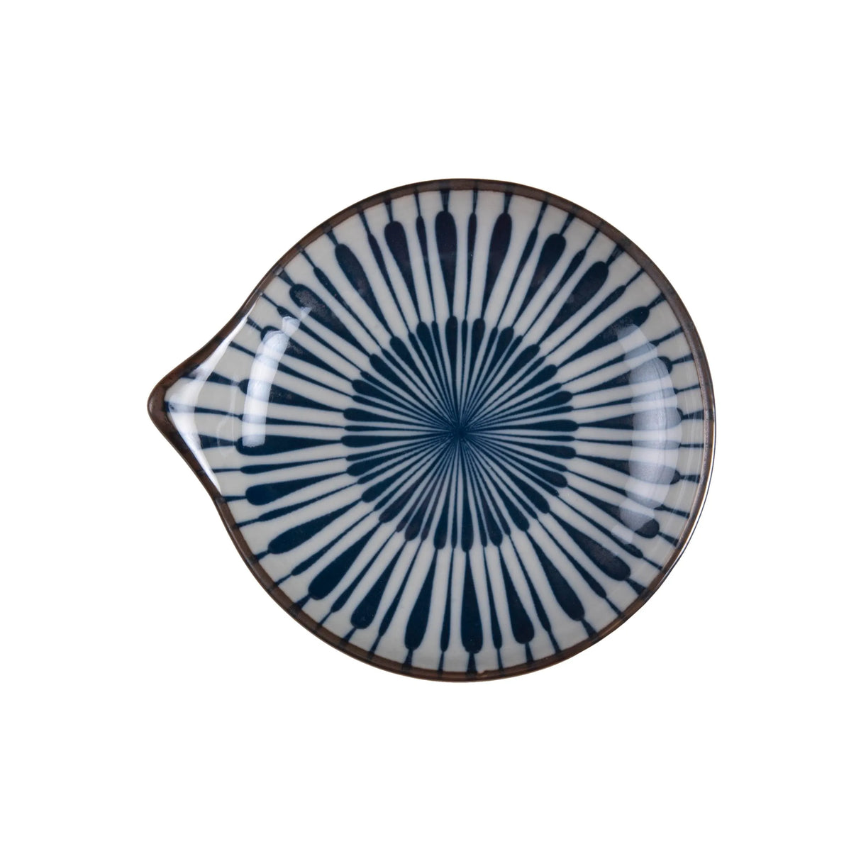 Plato Azul Grande Etnico - Fiotti