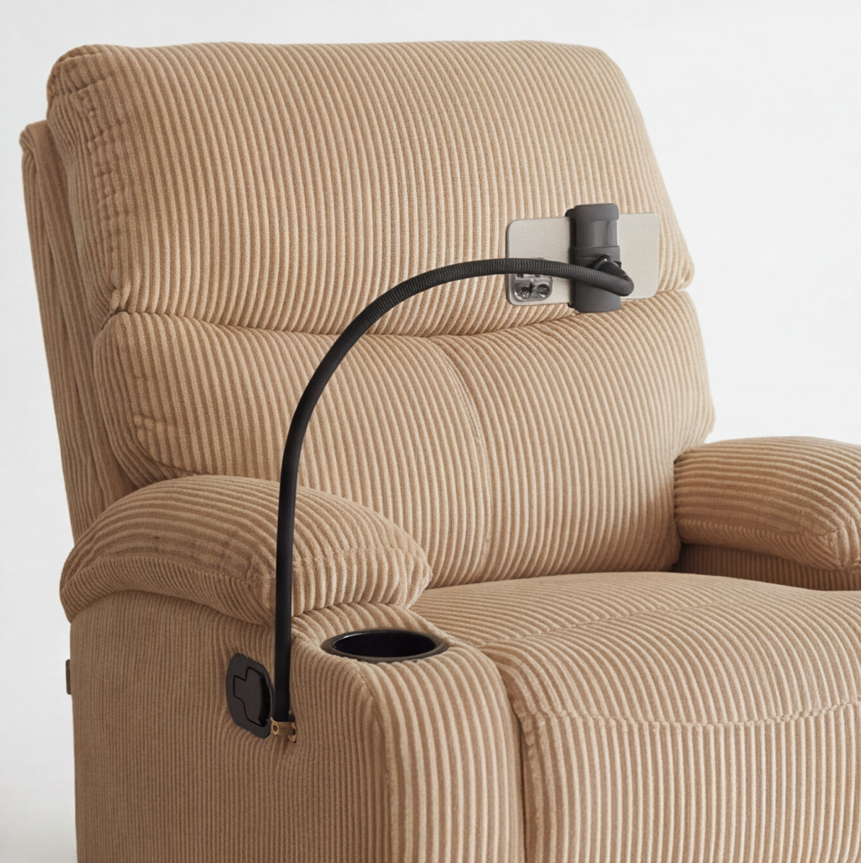 Silla Reclinable Abelyn 1P / Porta Celular
