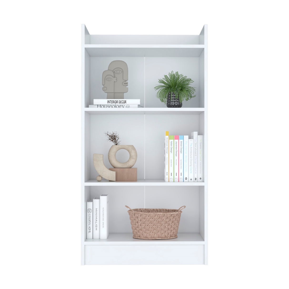 COMBO Escritorio Atlanter + Biblioteca Rovere