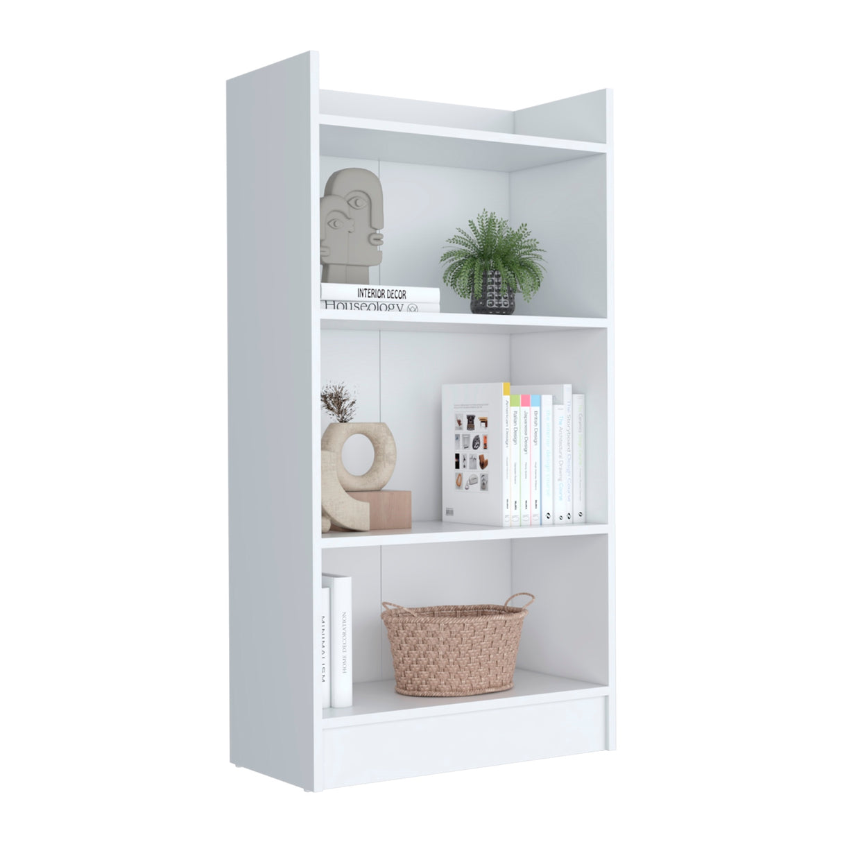 COMBO Escritorio Atlanter + Biblioteca Rovere