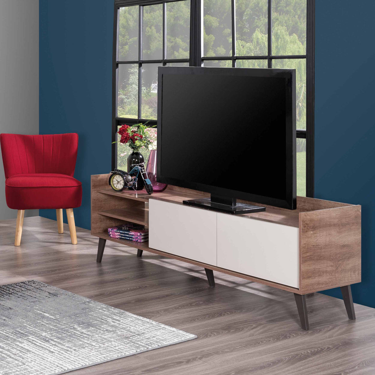 Mesa Tv Ipanema 2 Gav Rt3110 Bl/Rust