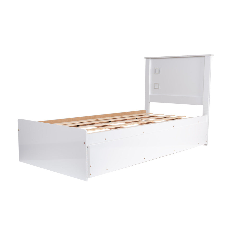 Cama Infantil Barcelona 90X 190 Bl 2C - Fiotti