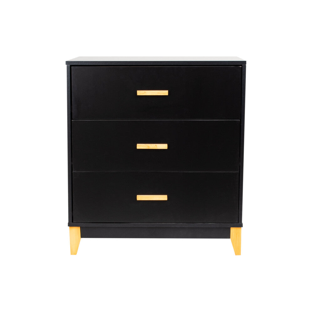 Cómoda Oak Negro - Fiotti