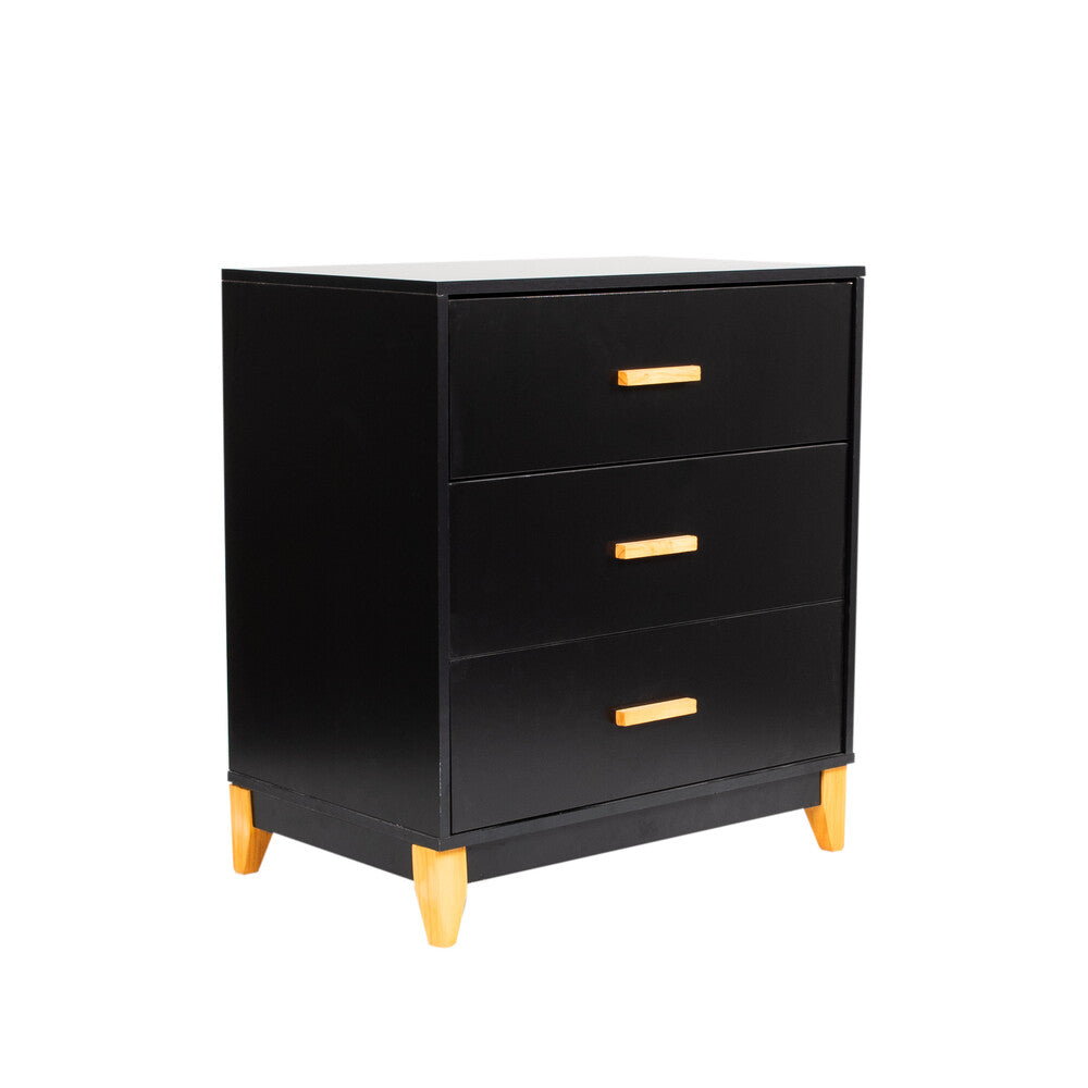 Cómoda Oak Negro - Fiotti