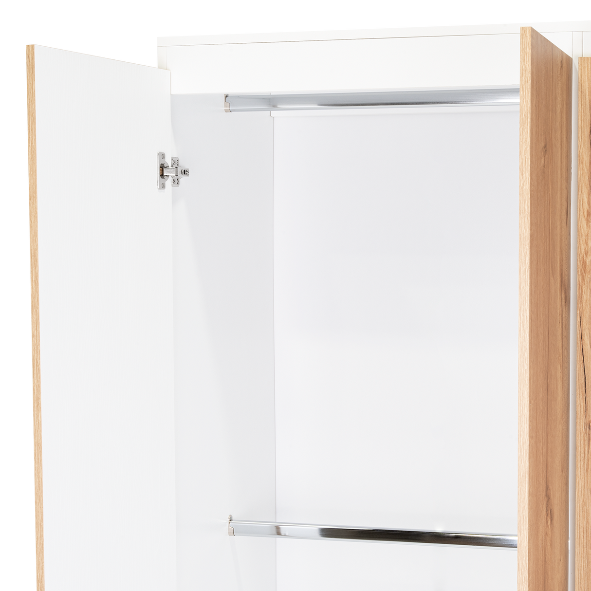 Closet bariloche 2x2 blanco mqz 16mm+duna