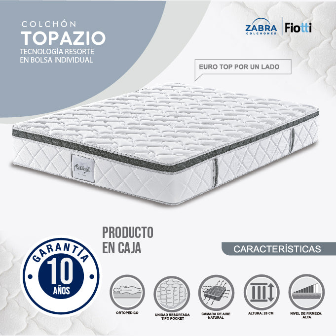 Colchón Zabra Topazio