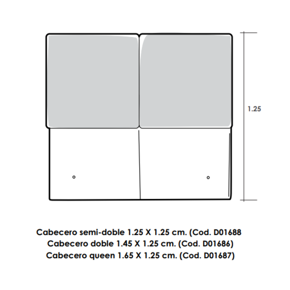 Cabecero Mezzodi
