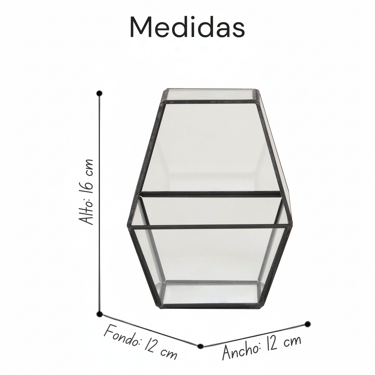 Candelabro Hexagonal Grande