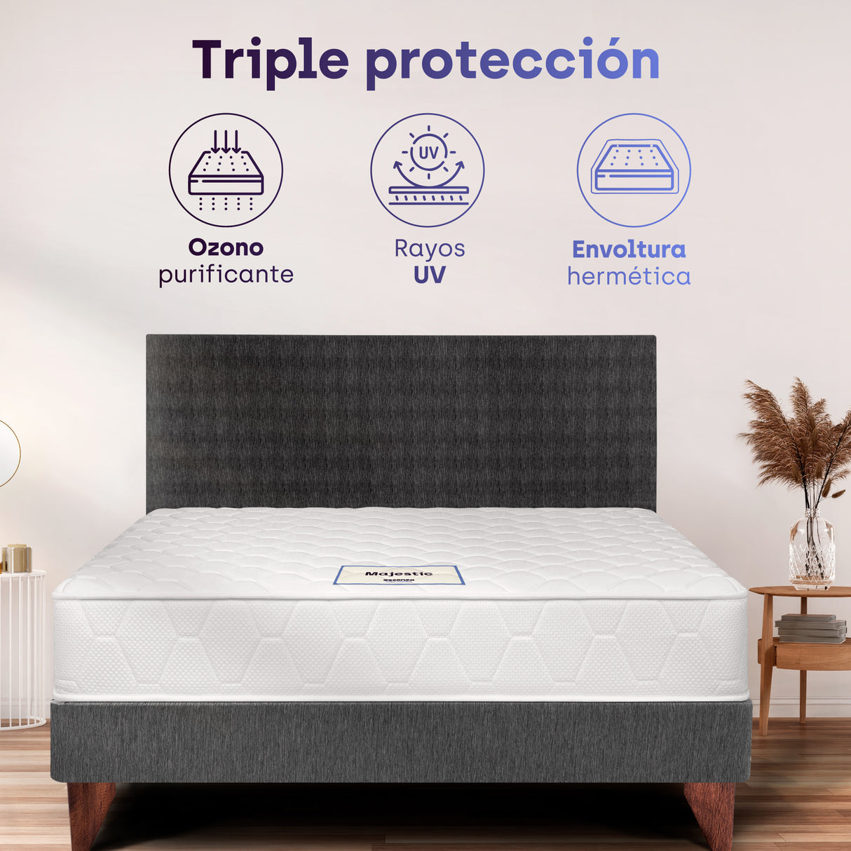 Colchón Doble 1.4 M Majestic - Good Essenza Colchones