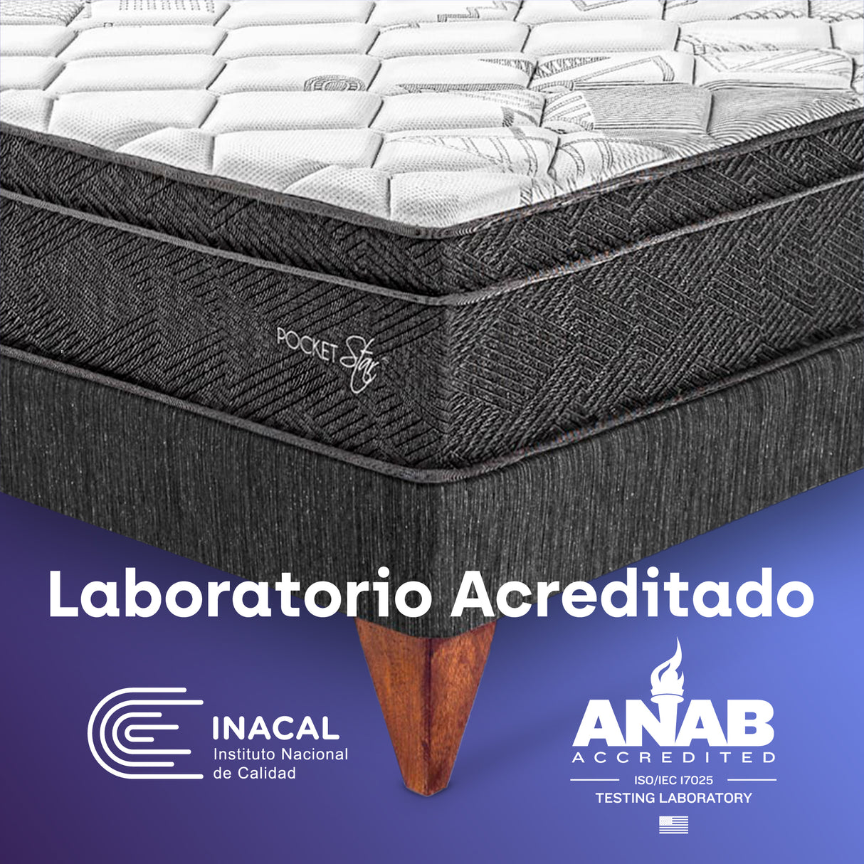 Colchón Pocket Star Essenza Queen 1.60m