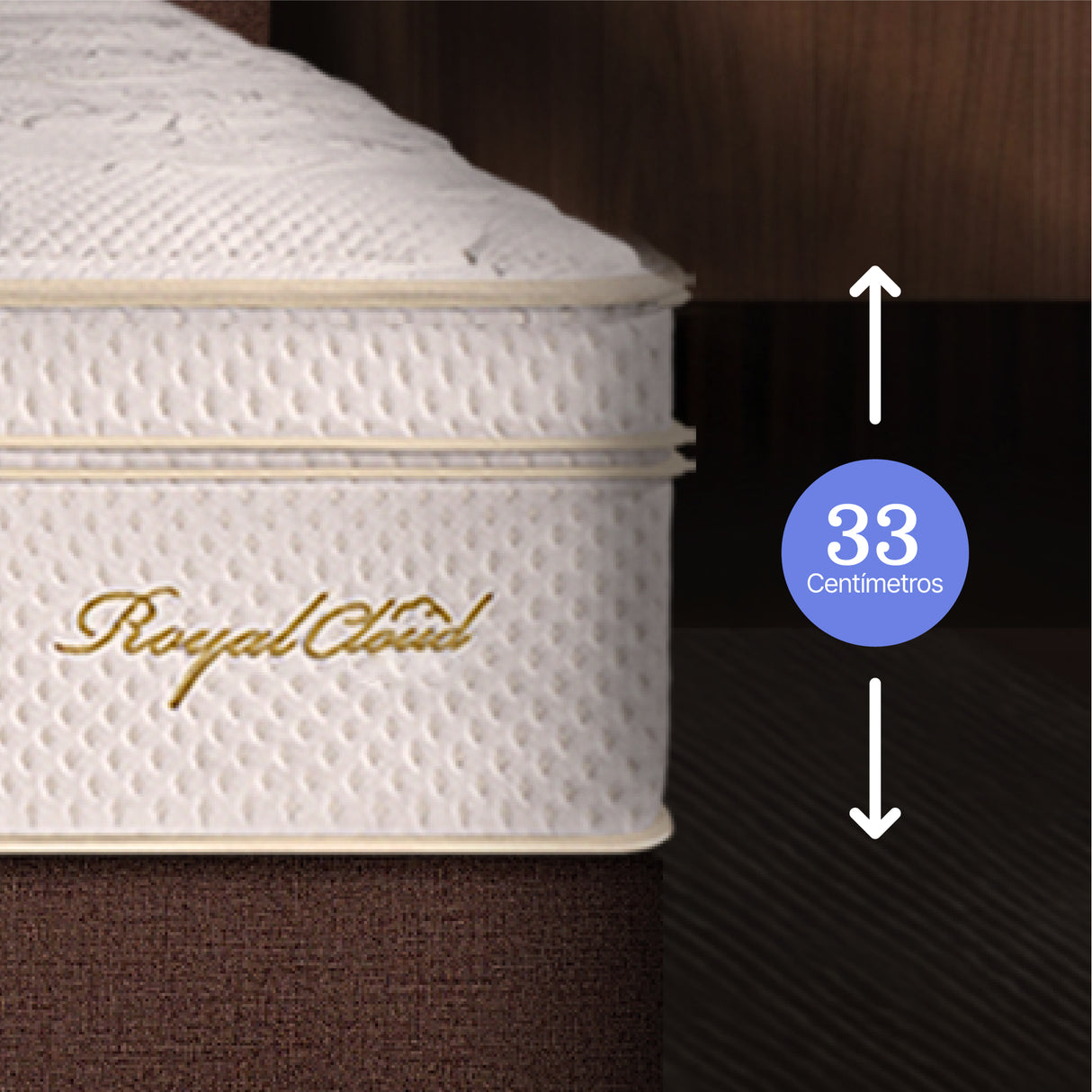 Colchón Royal Cloud Essenza Queen 1.60m