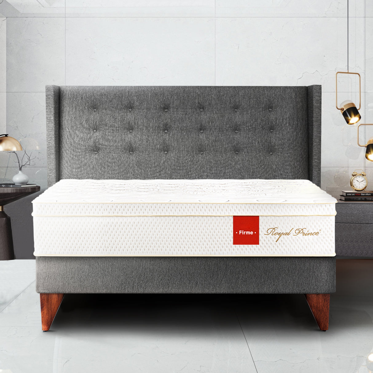 Colchón Royal Prince firme Essenza Doble 1.40m