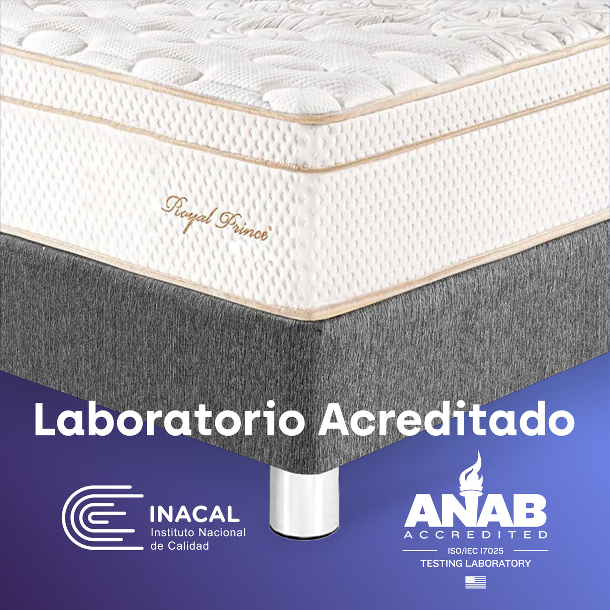Colchón Royal Prince firme Essenza Doble 1.40m