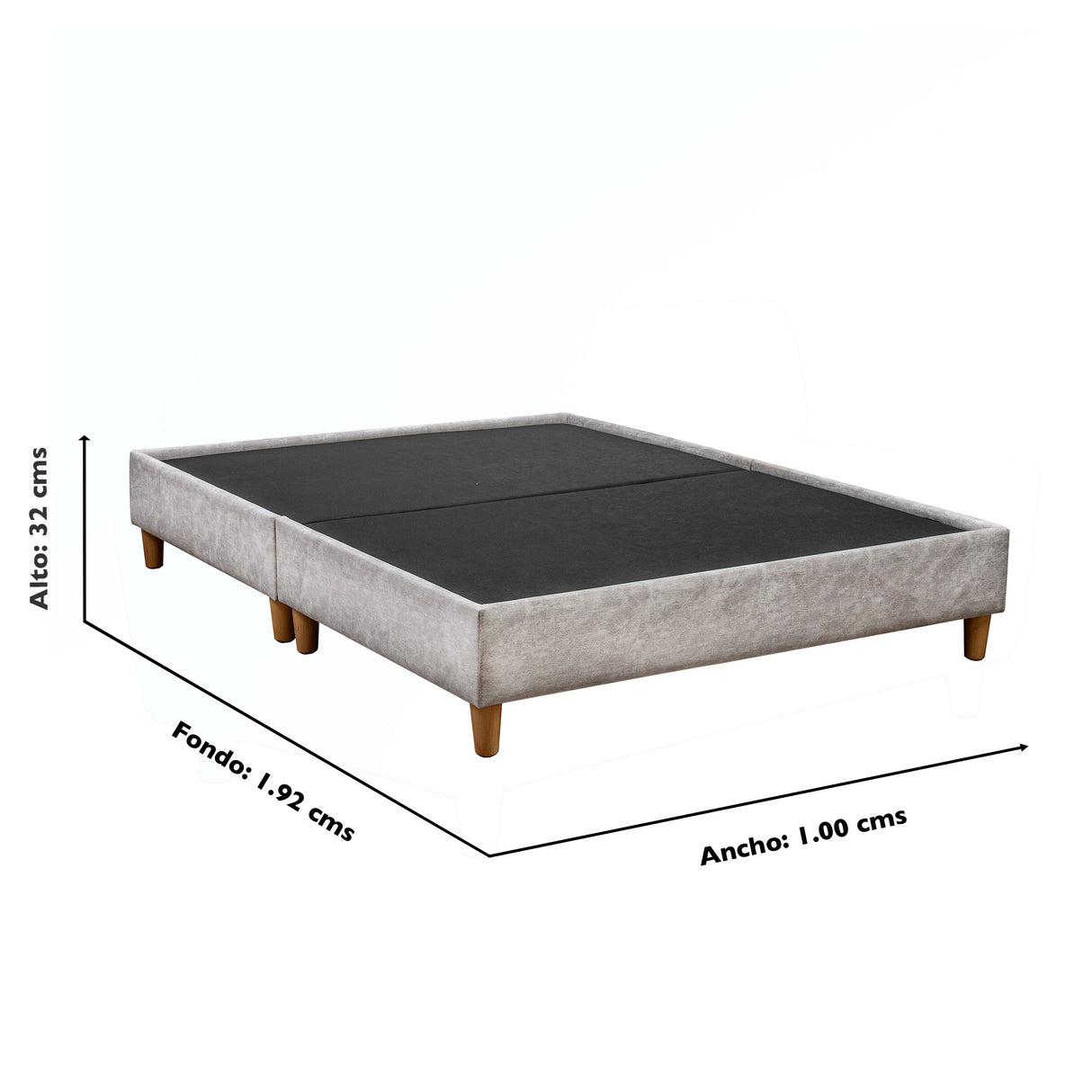 Base Cama Tapizada