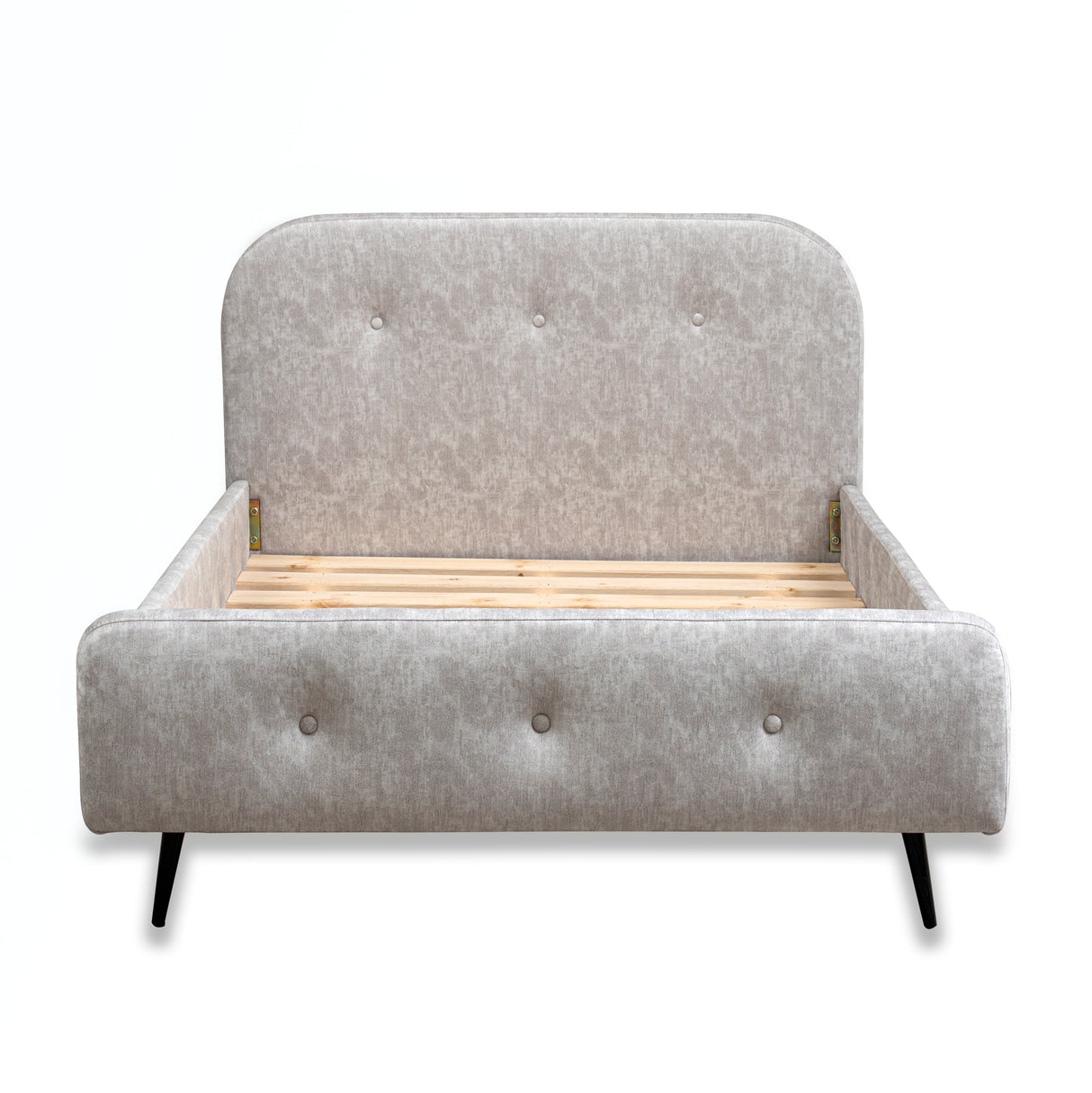 COMBO Asturia | Cama + Colchón New Zabra Silver