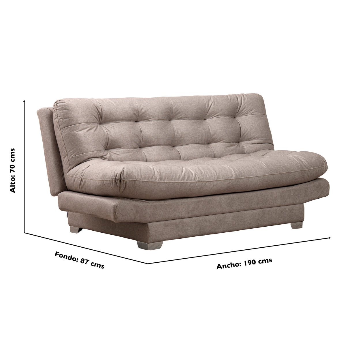 Sofá Cama Palermo 3P