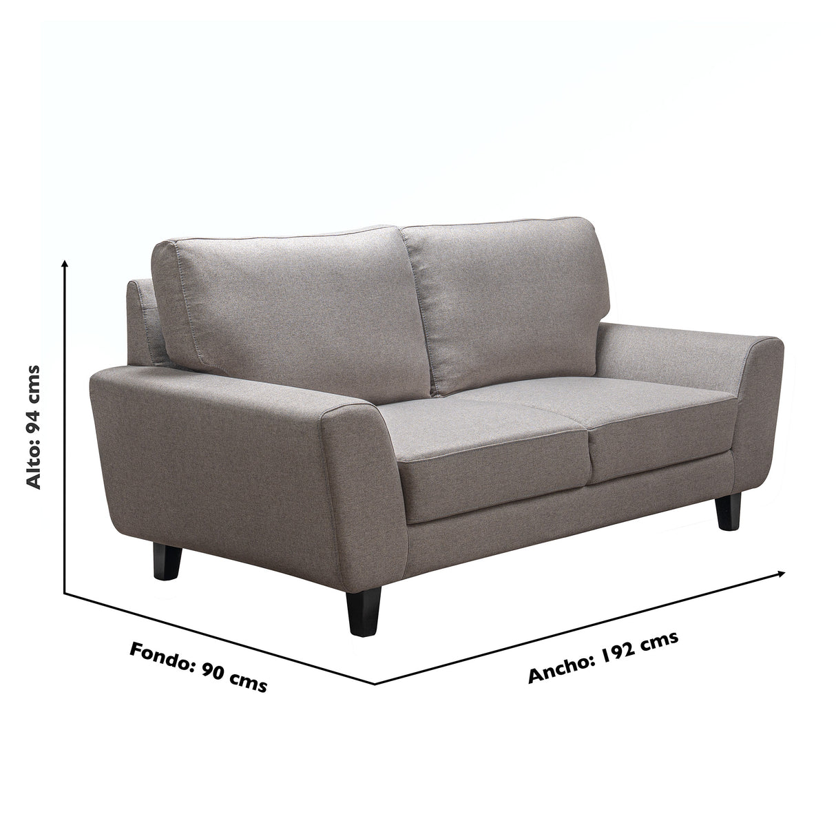 Sofá Evora 3 Puestos