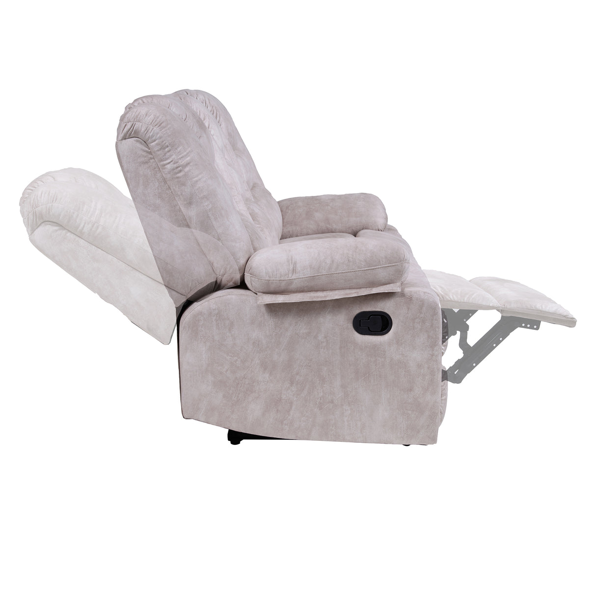 Sofá Reclino Kalerin 3 Puestos (N)