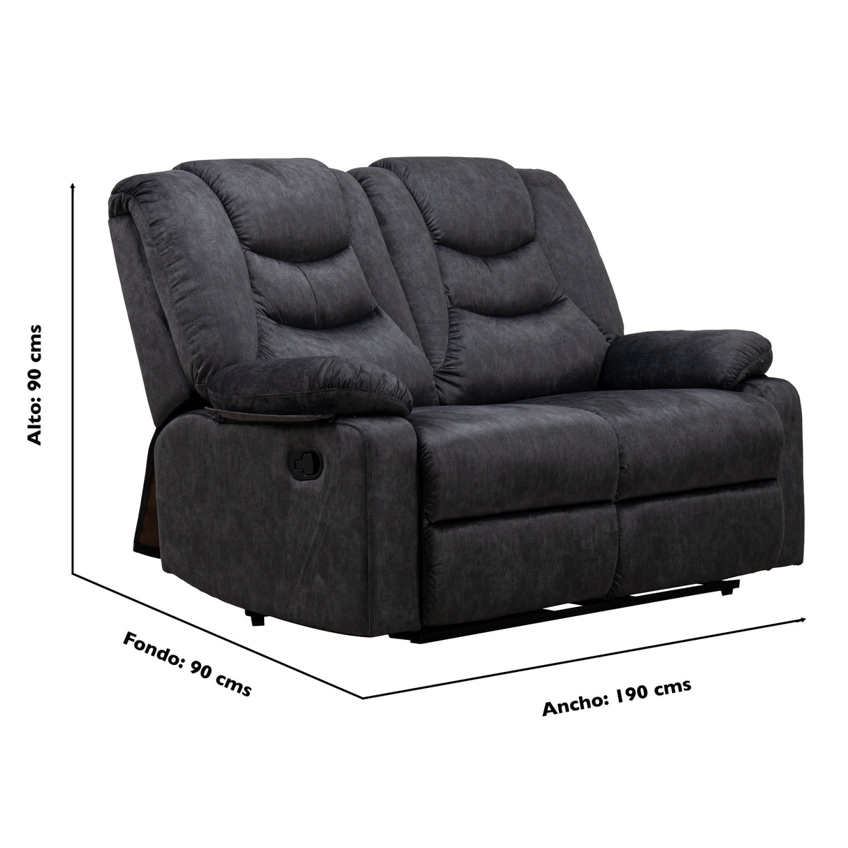 Sofá Reclino Kalerin Premium 2P