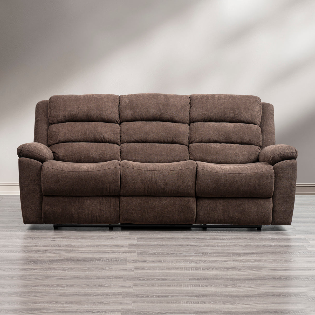 Sofá Reclino Glory 3P Cafe