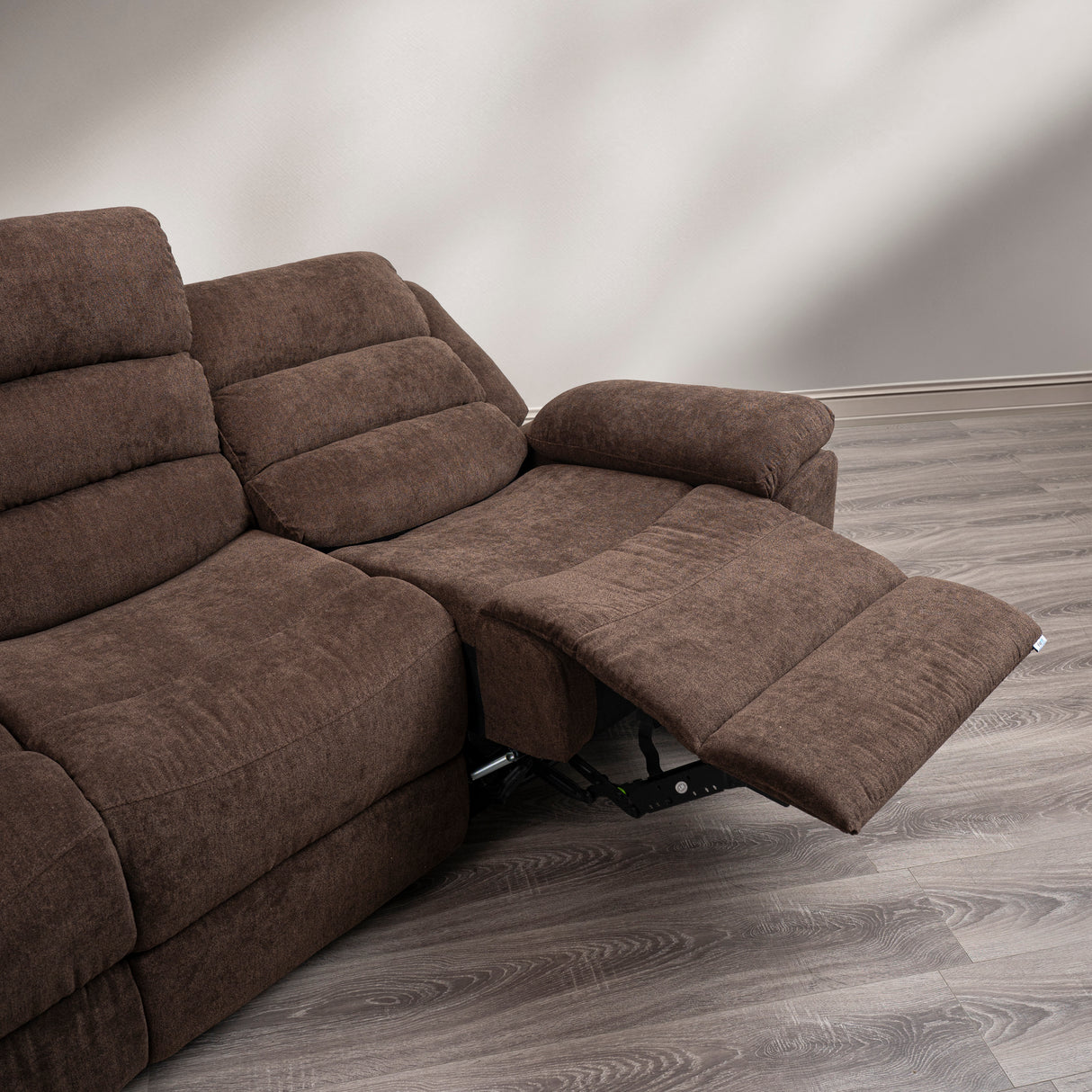 Sofá Reclino Glory 3P Cafe