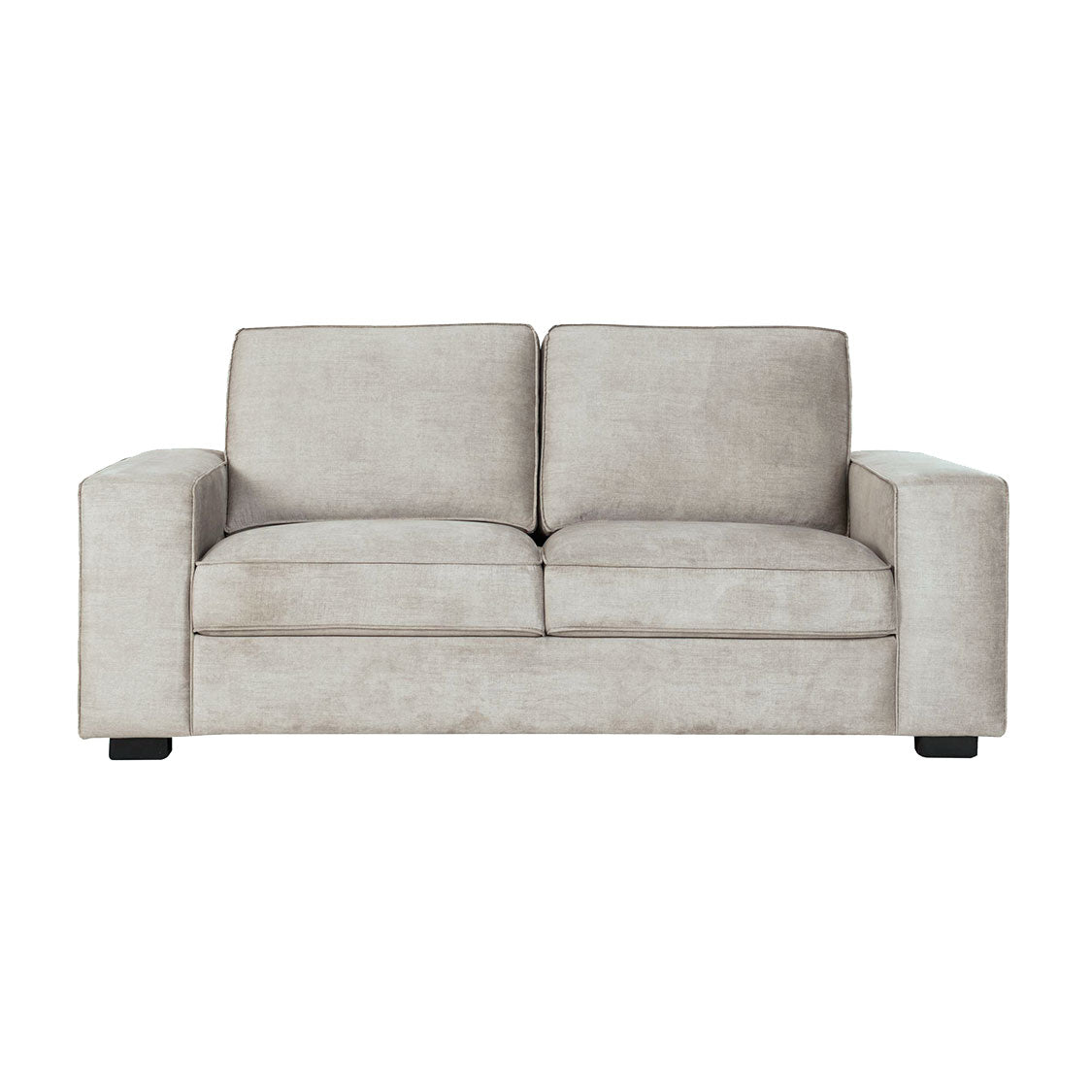 COMBO sofá Toffana 2p + Mesa auxiliar Asudena Color madera negro