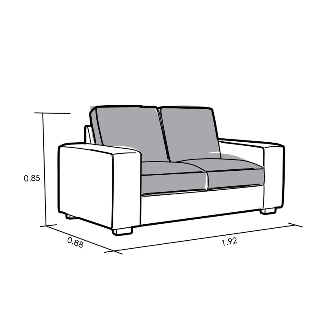 Sofá Toffana 3 Puestos