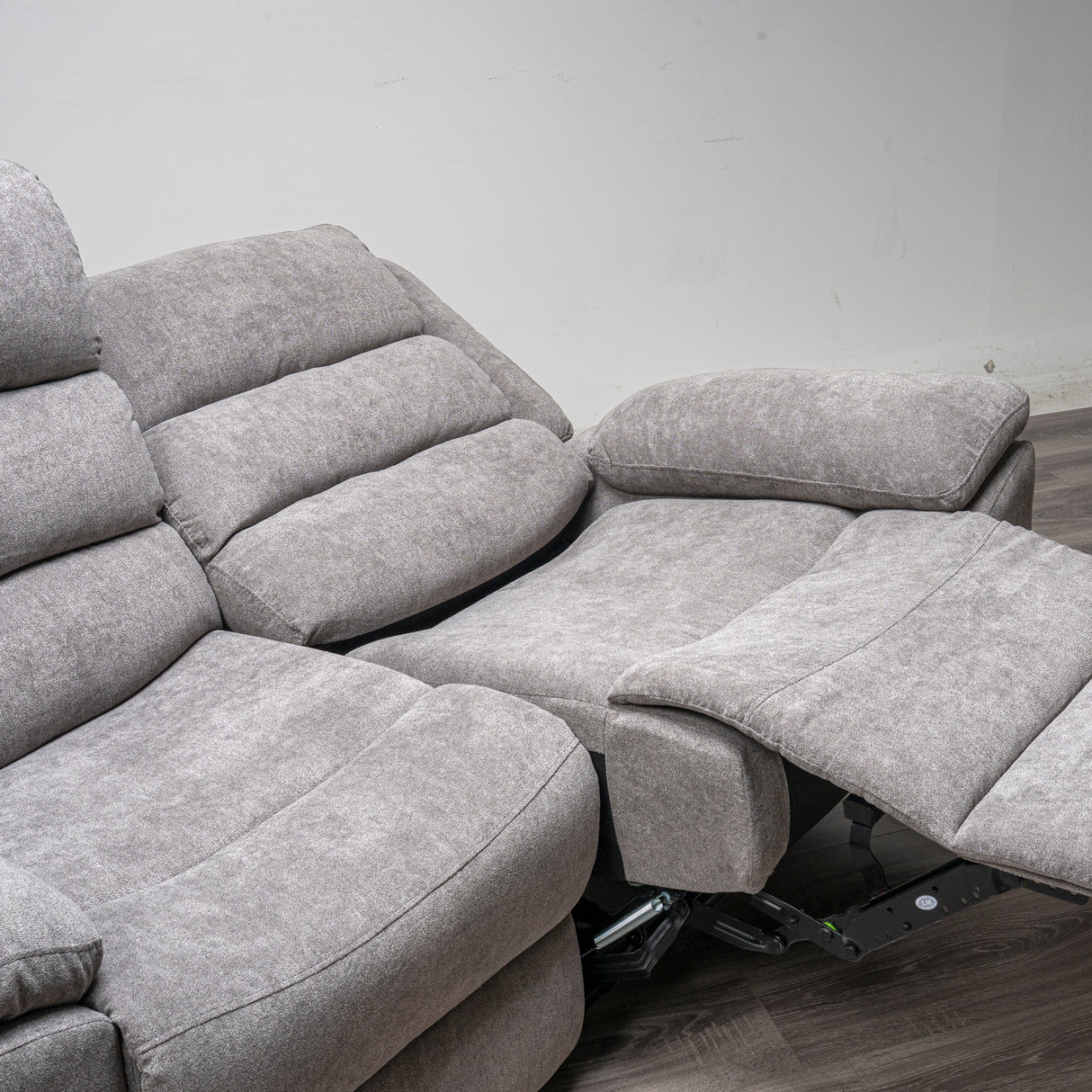 Sofá Reclino Glory 2P Gris