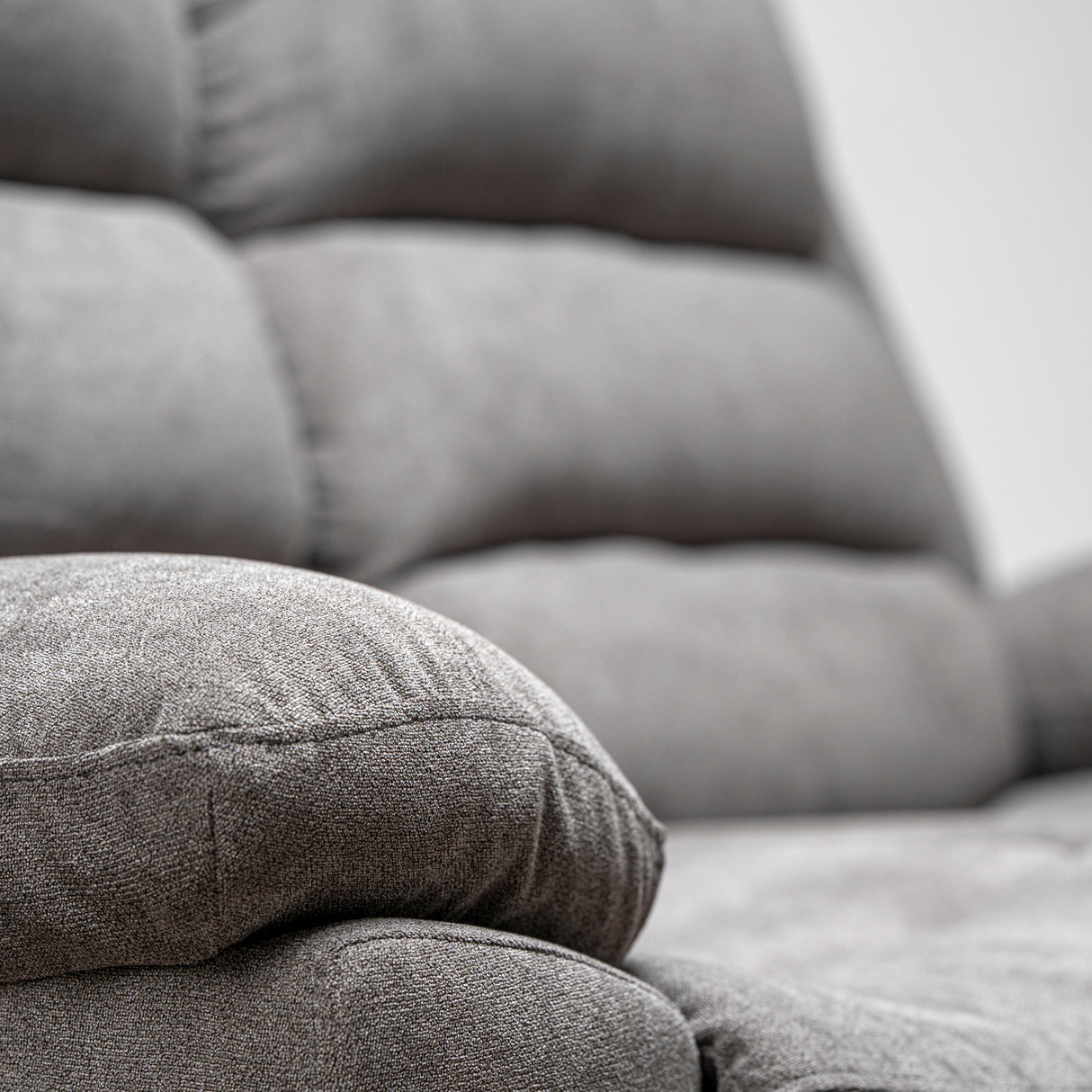 Sofá Reclino Glory 2P Gris