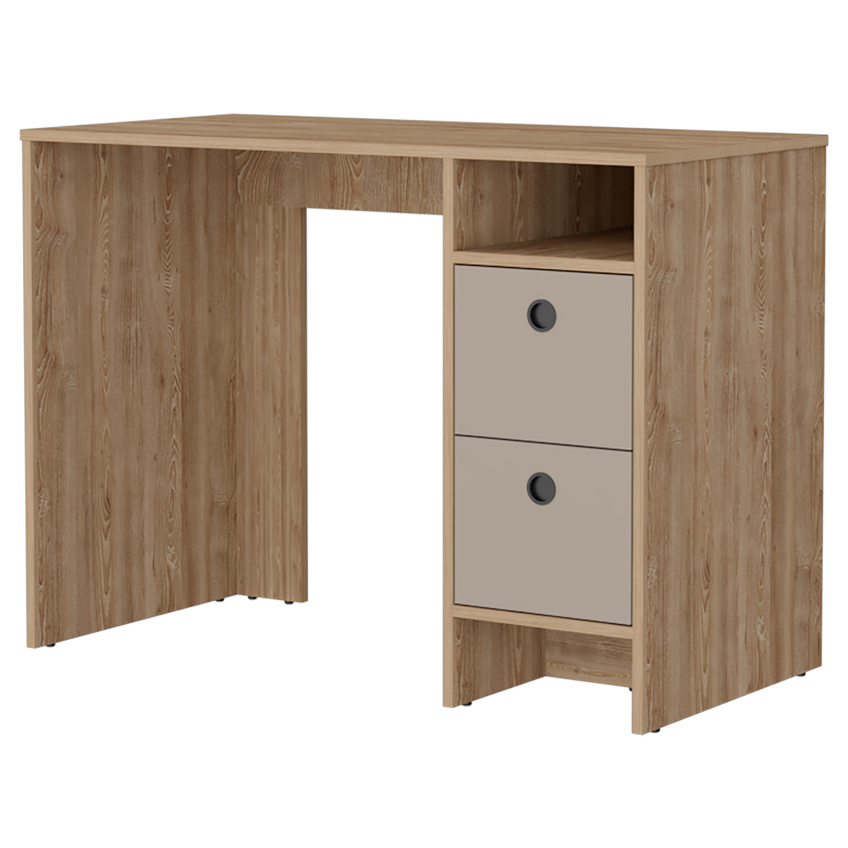 Escritorio khali z100 (1c) miel+taupe 73