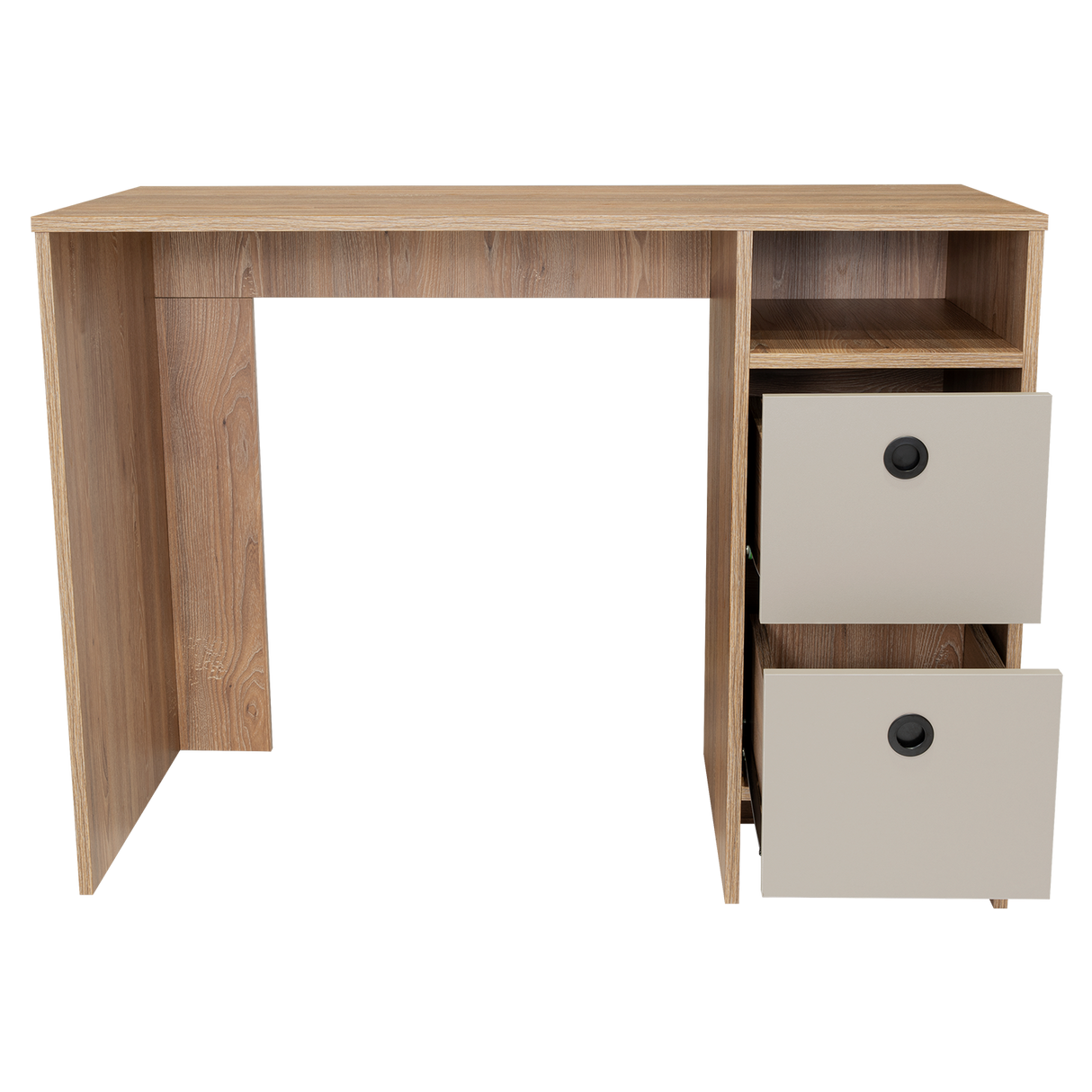 Escritorio khali z100 (1c) miel+taupe 73