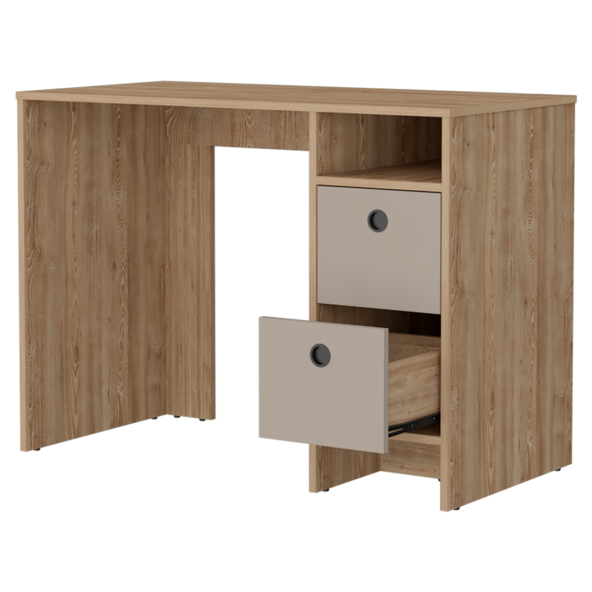 Escritorio khali z100 (1c) miel+taupe 73