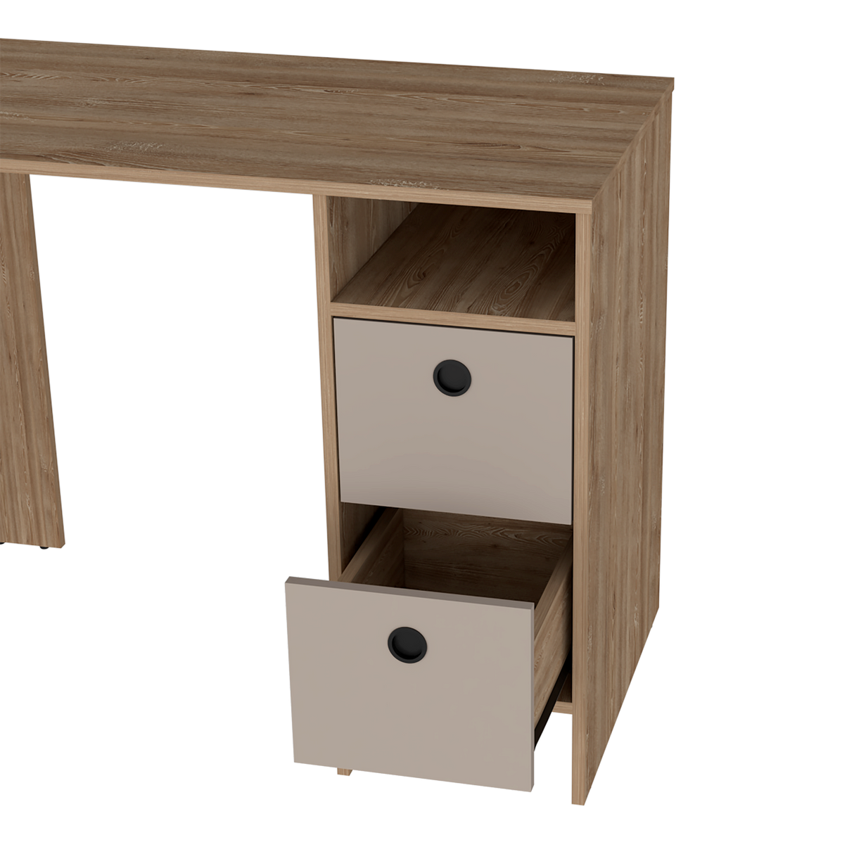 Escritorio khali z100 (1c) miel+taupe 73