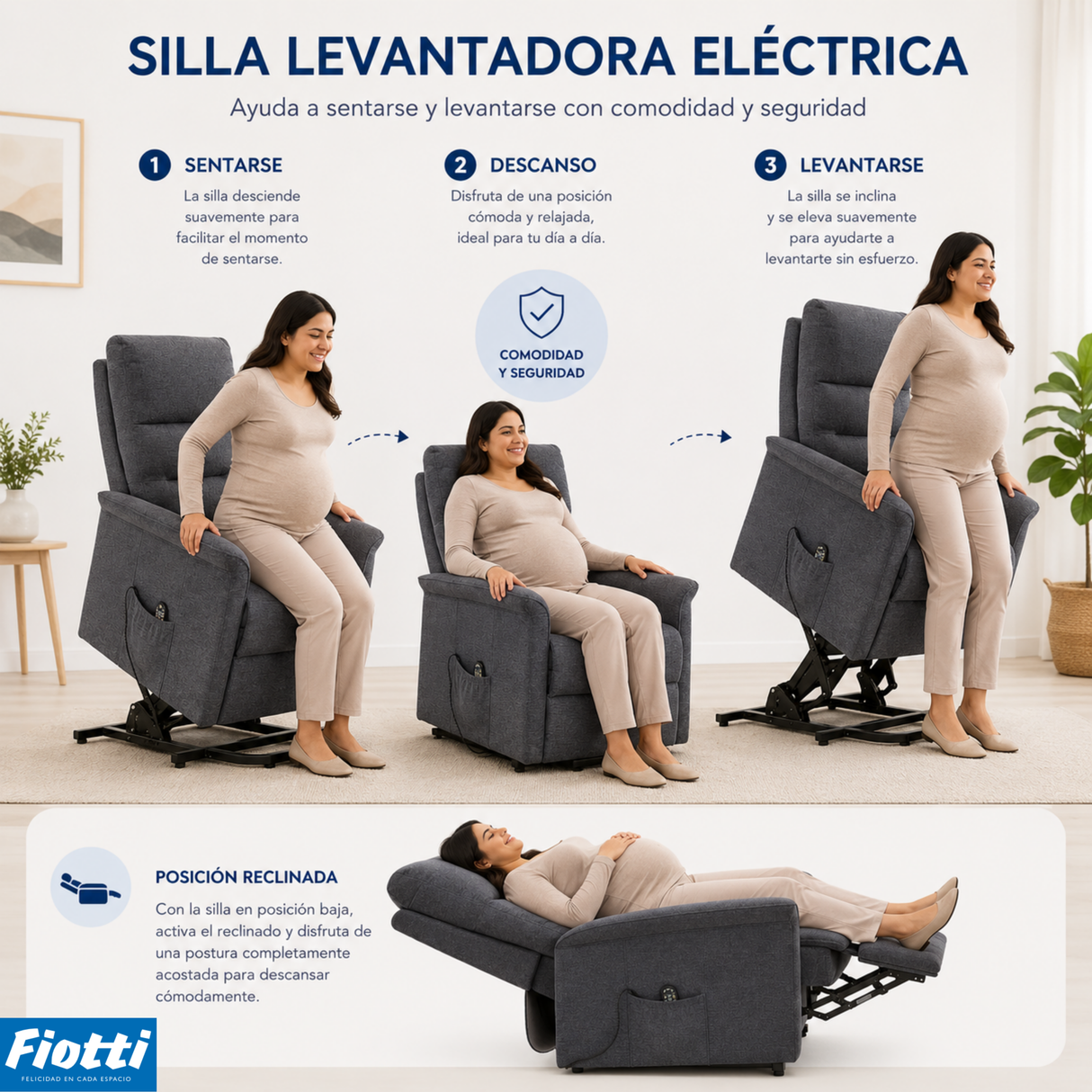 Reclino Levantadora Eléctrica Jaara
