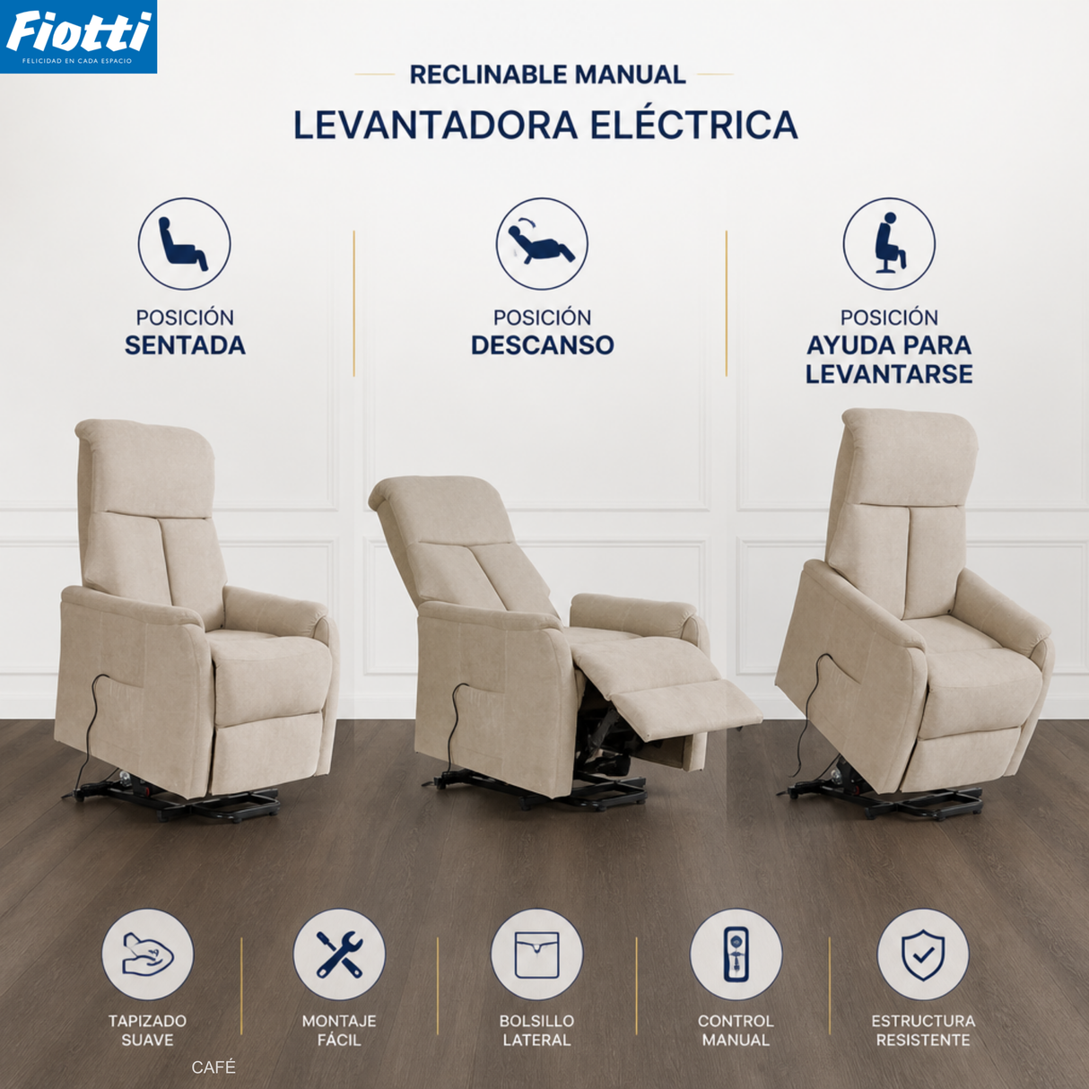 Silla Reclino Eléctrica Jabalya