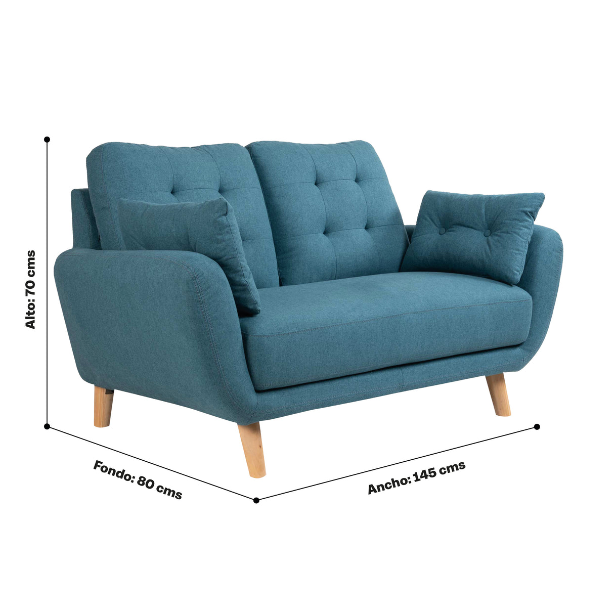 Sofá Eberhad 2 Puestos