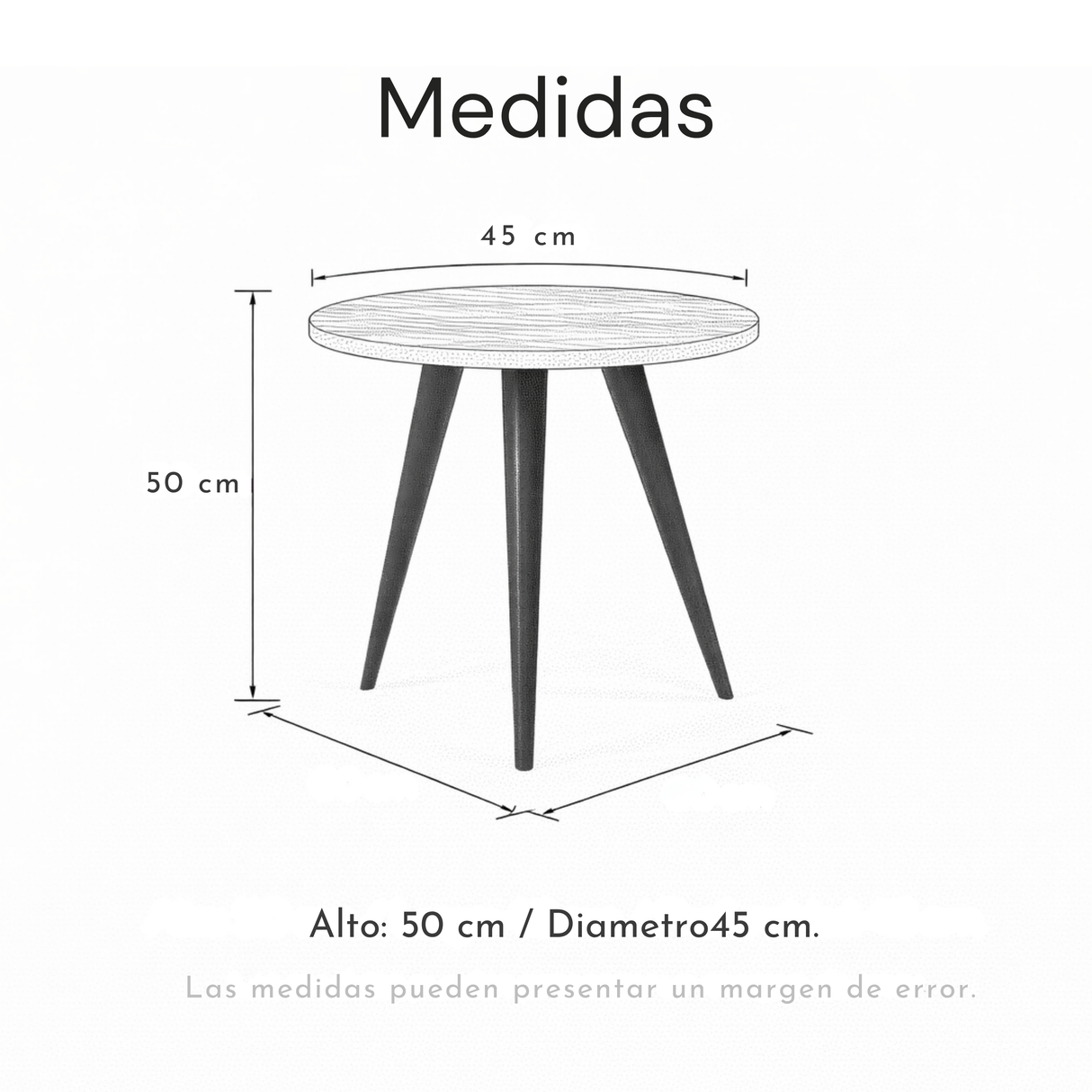 Mesa Auxiliar Tamesis 1006 RETRO