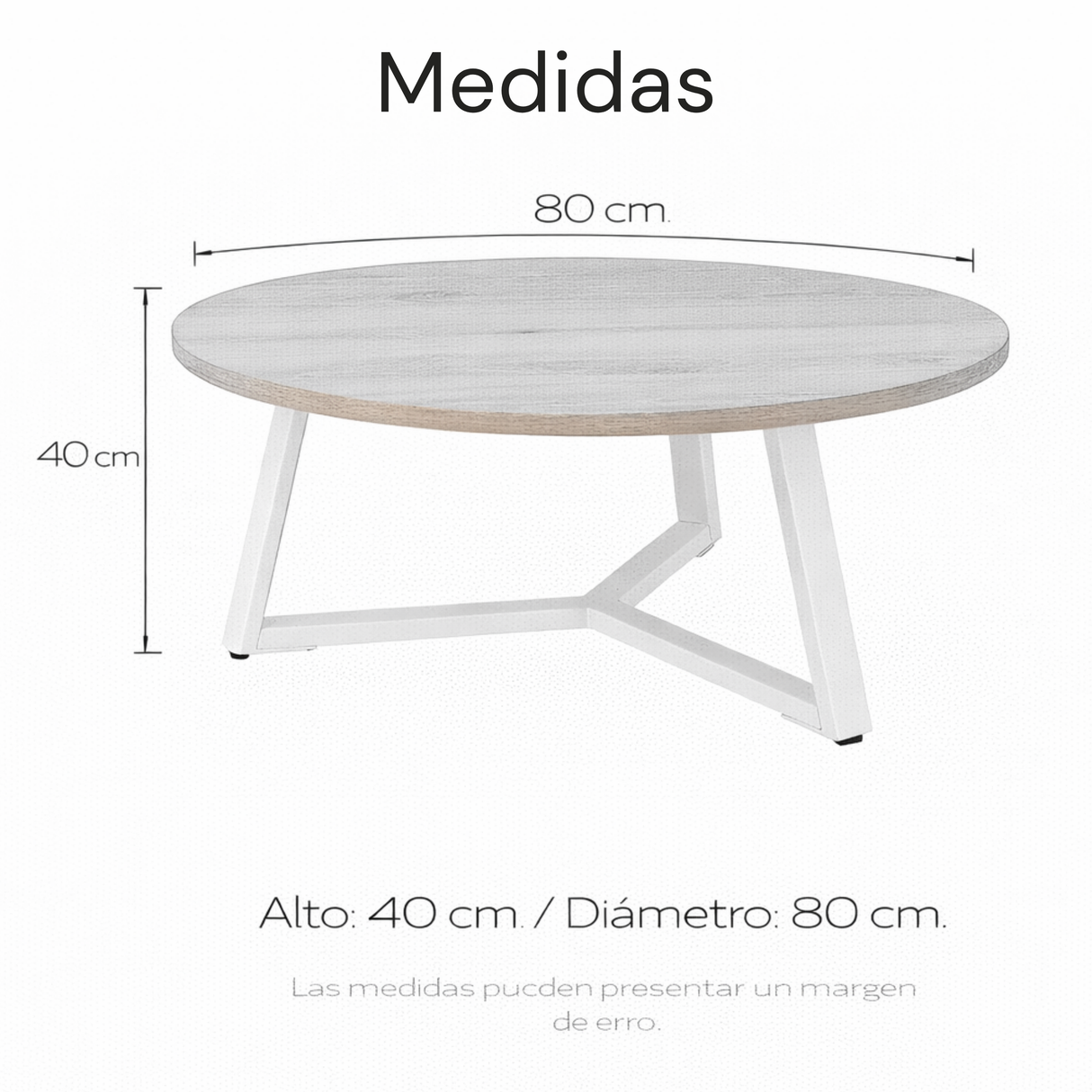Mesa De Centro Secomia