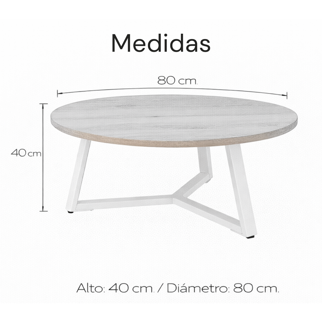 Mesa De Centro Secomia