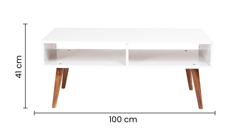 Mesa De Centro Nilo Blanca