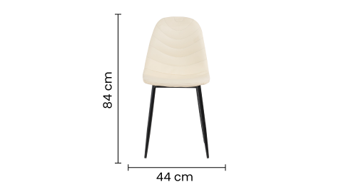 Silla De Comedor Waleska (Beige)