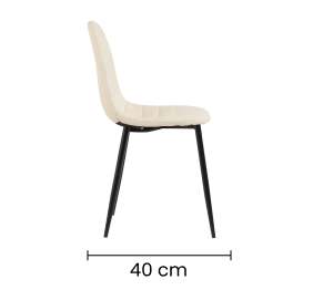 Silla De Comedor Waleska (Beige)