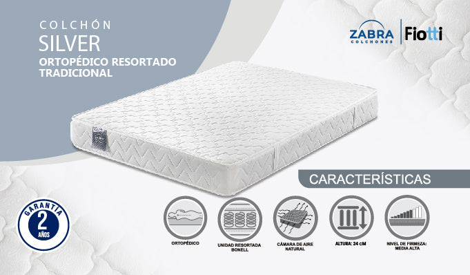 COMBO COVVO | Cama Covvo + Colchón Silver